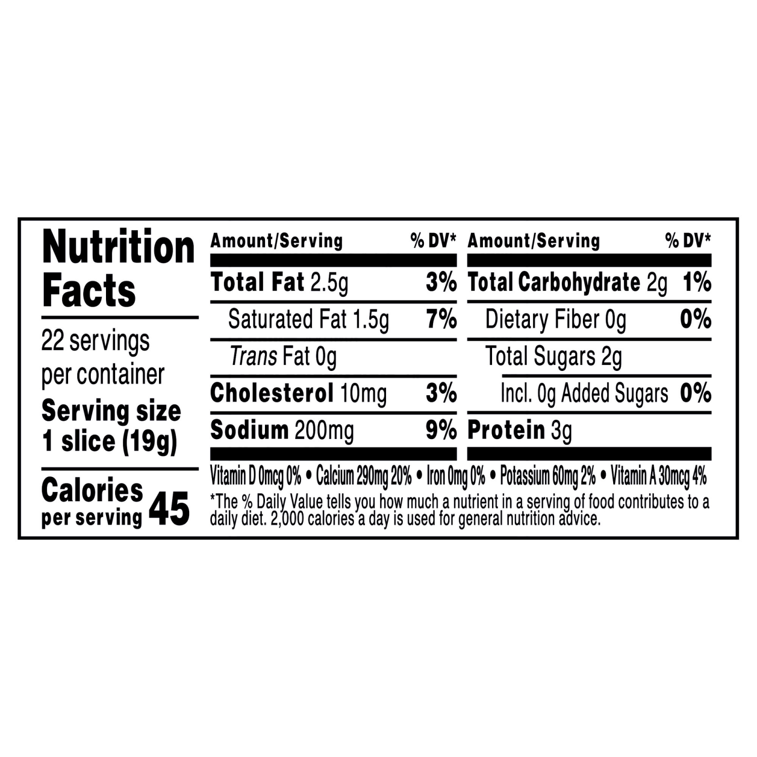 slide 5 of 8, Kraft Singles Cheese Slices, 2% Milk Reduced Fat American Cheese, 22 ct - 14.7 oz Wrapper, 14.7 oz