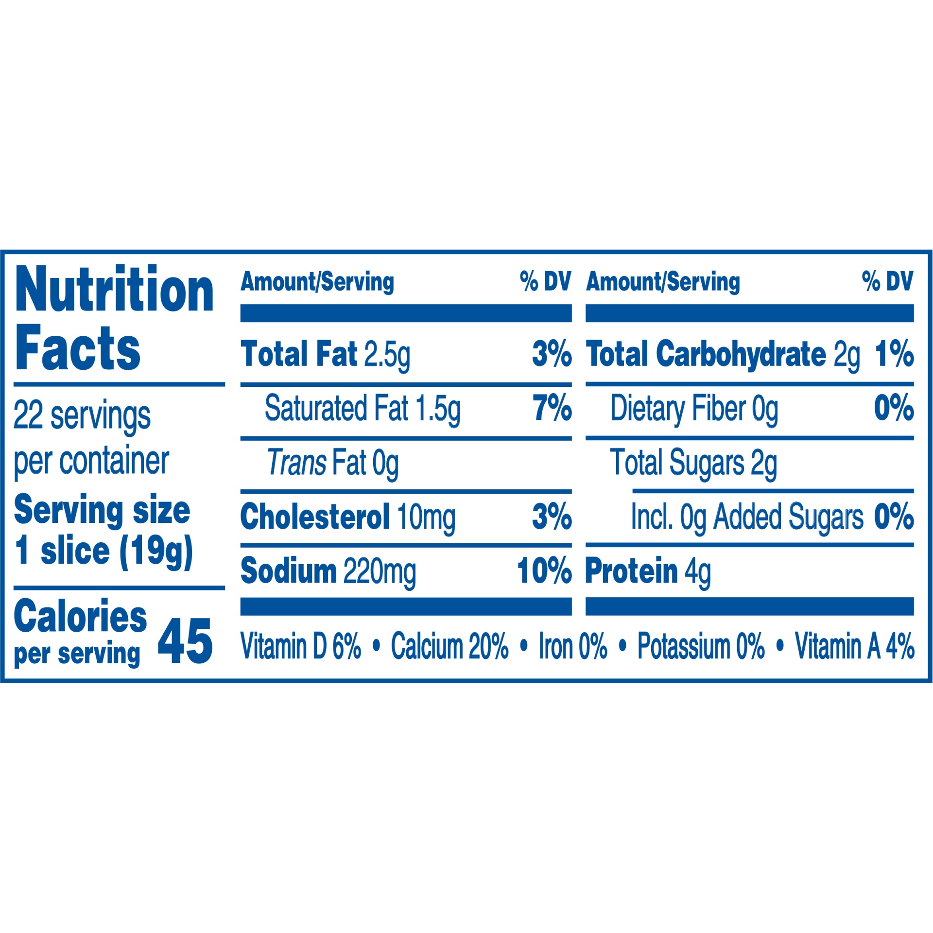 slide 5 of 6, Kraft Singles 2% Pasteurized Prepared Cheese Product American Slices Pack, 22 ct; 14.7 oz
