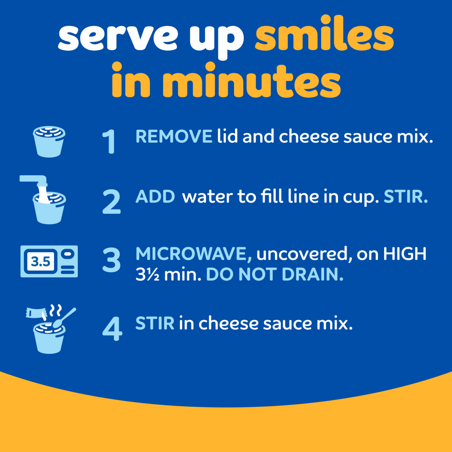 slide 5 of 5, Kraft Mac and Cheese, 1 Big Cup, for Easy Dinner or Dinner Sides, Original Flavor, No Artificial Flavors, Preservatives or Dyes, 4.1 oz, 4.1 oz