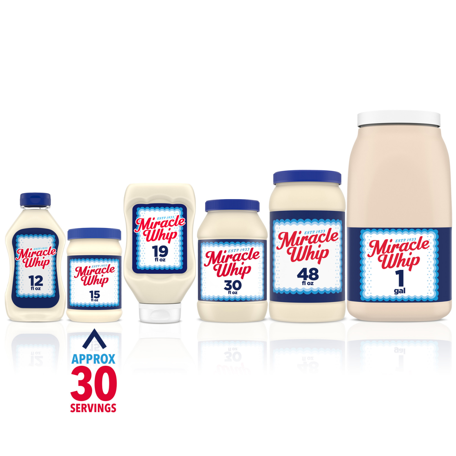 slide 6 of 8, Miracle Whip Mayo-like Dressing, 15 fl oz Jar, 15 fl oz