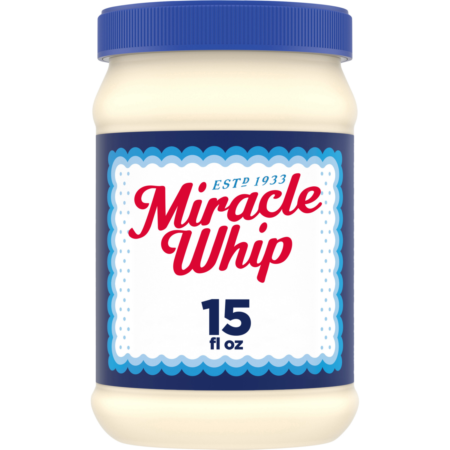 slide 1 of 8, Miracle Whip Mayo-like Dressing, 15 fl oz Jar, 15 fl oz