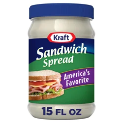 Kraft America's Favorite Sandwich Spread, 15 fl oz Jar