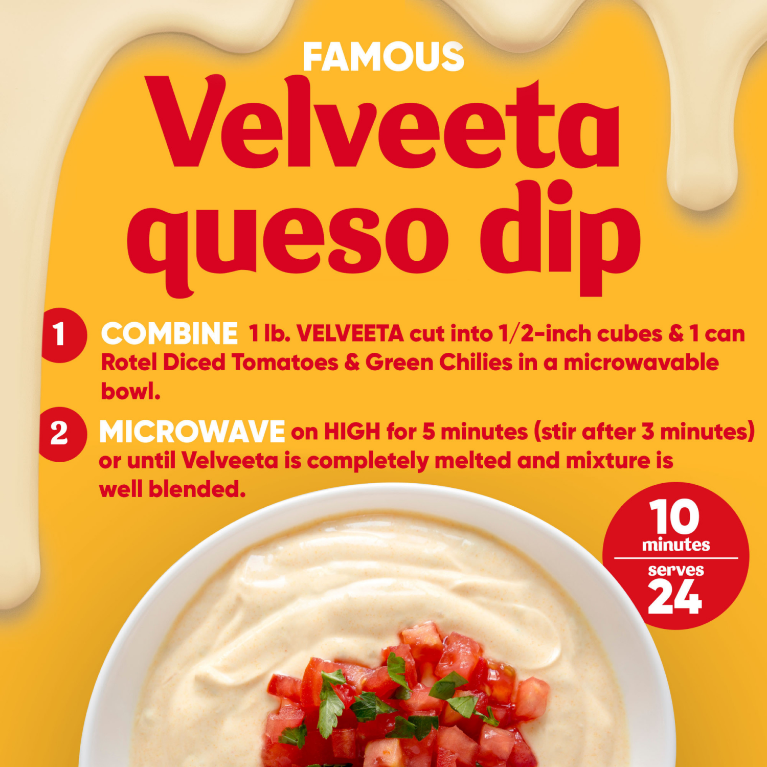 slide 4 of 8, Velveeta Queso Blanco Cheese Product 16 oz, 16 oz