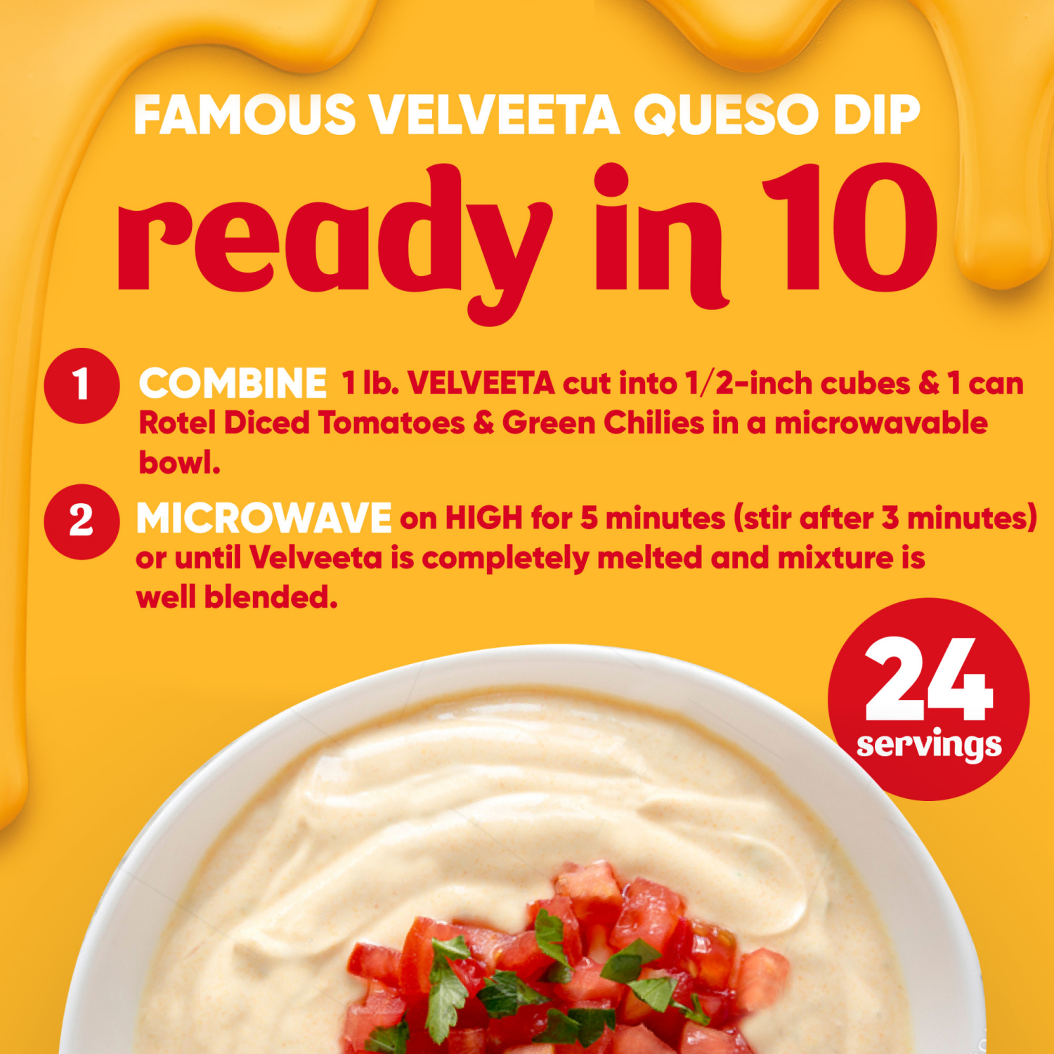 slide 4 of 8, Velveeta Queso Blanco Cheese Product 16 oz, 16 oz