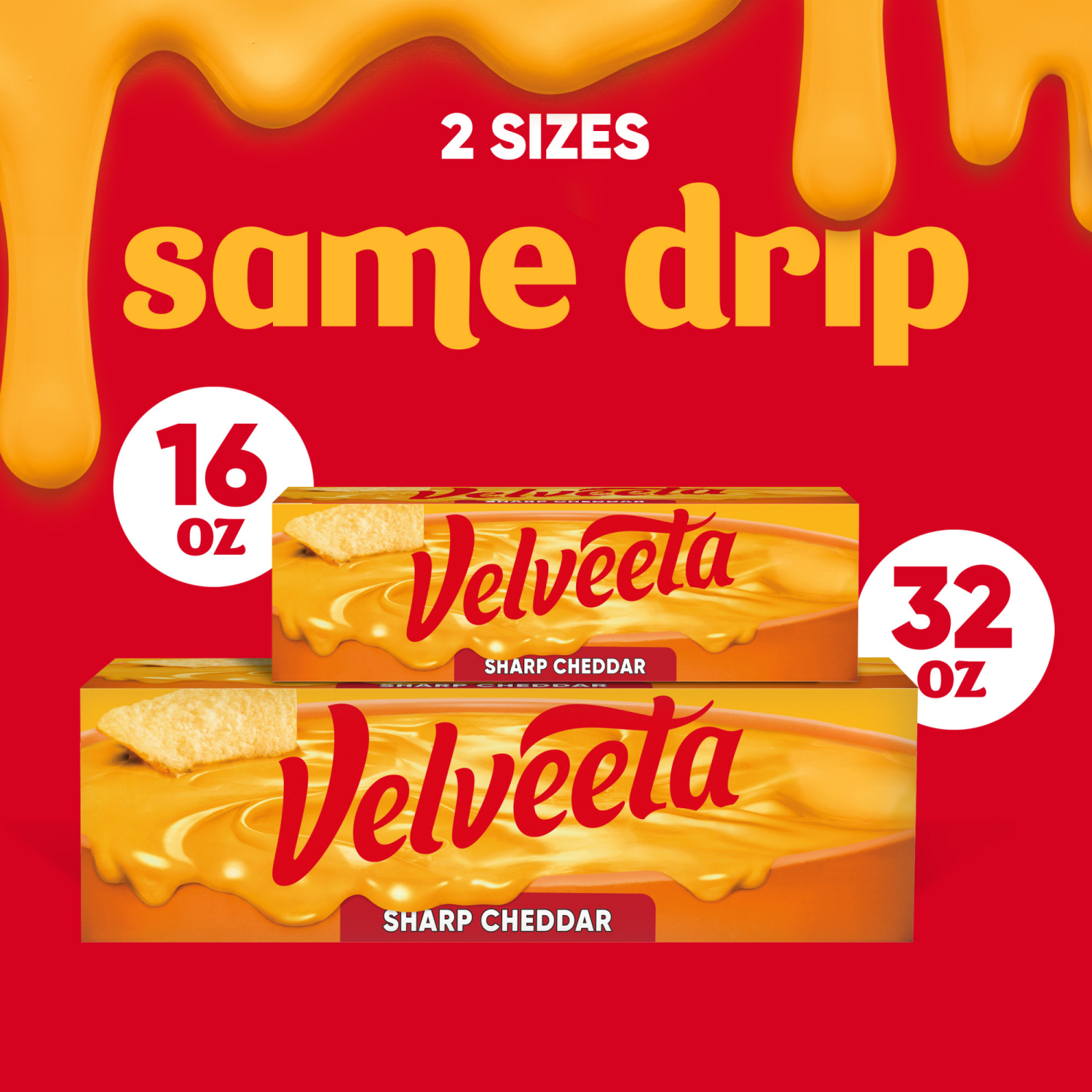 slide 8 of 8, Velveeta Sharp Cheddar Cheese Product 32 oz, 32 oz