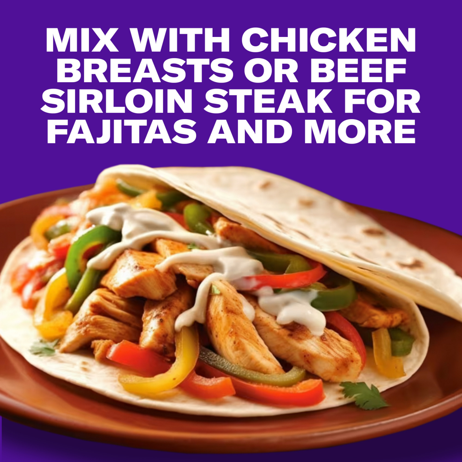 slide 4 of 8, Taco Bell Original Fajita Seasoning Mix, 1.4 oz Packet, 1.4 oz