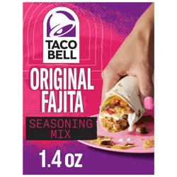 Taco Bell Original Fajita Seasoning Mix, 1.4 oz Packet