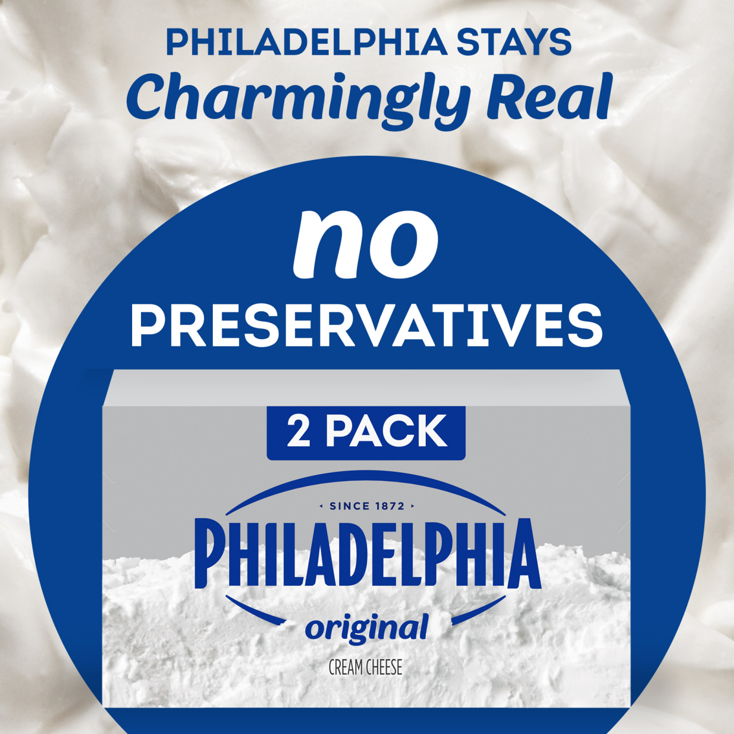 slide 6 of 8, Philadelphia Original Cream Cheese, 2 ct Pack, 8 oz Brick, 2 ct