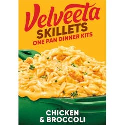 Velveeta Skillets Chicken & Broccoli One Pan Dinner Kit, 13.6 oz Box