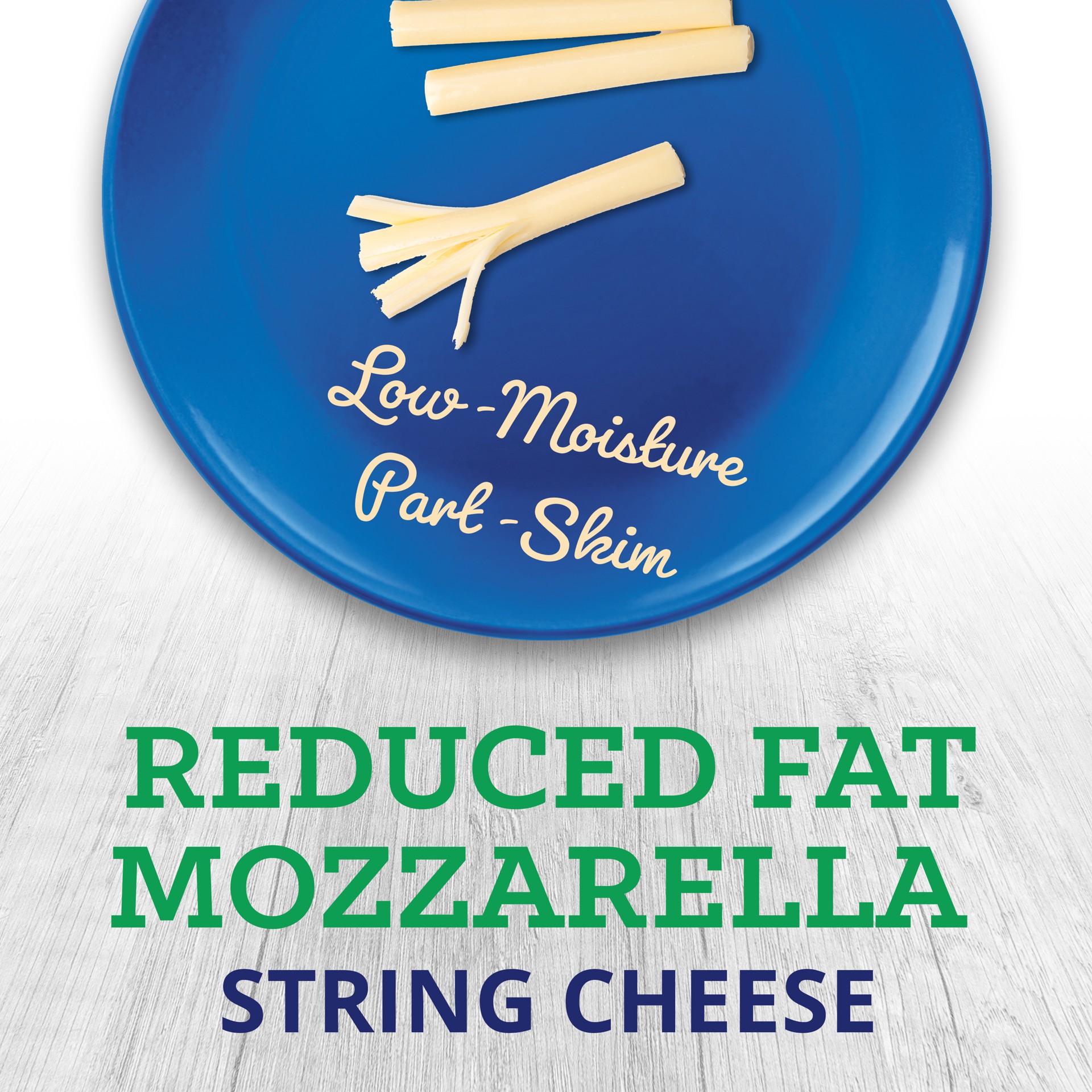 slide 5 of 8, Kraft String Cheese Mozzarella Cheese Snacks with 2% Milk Sticks, 12 ct