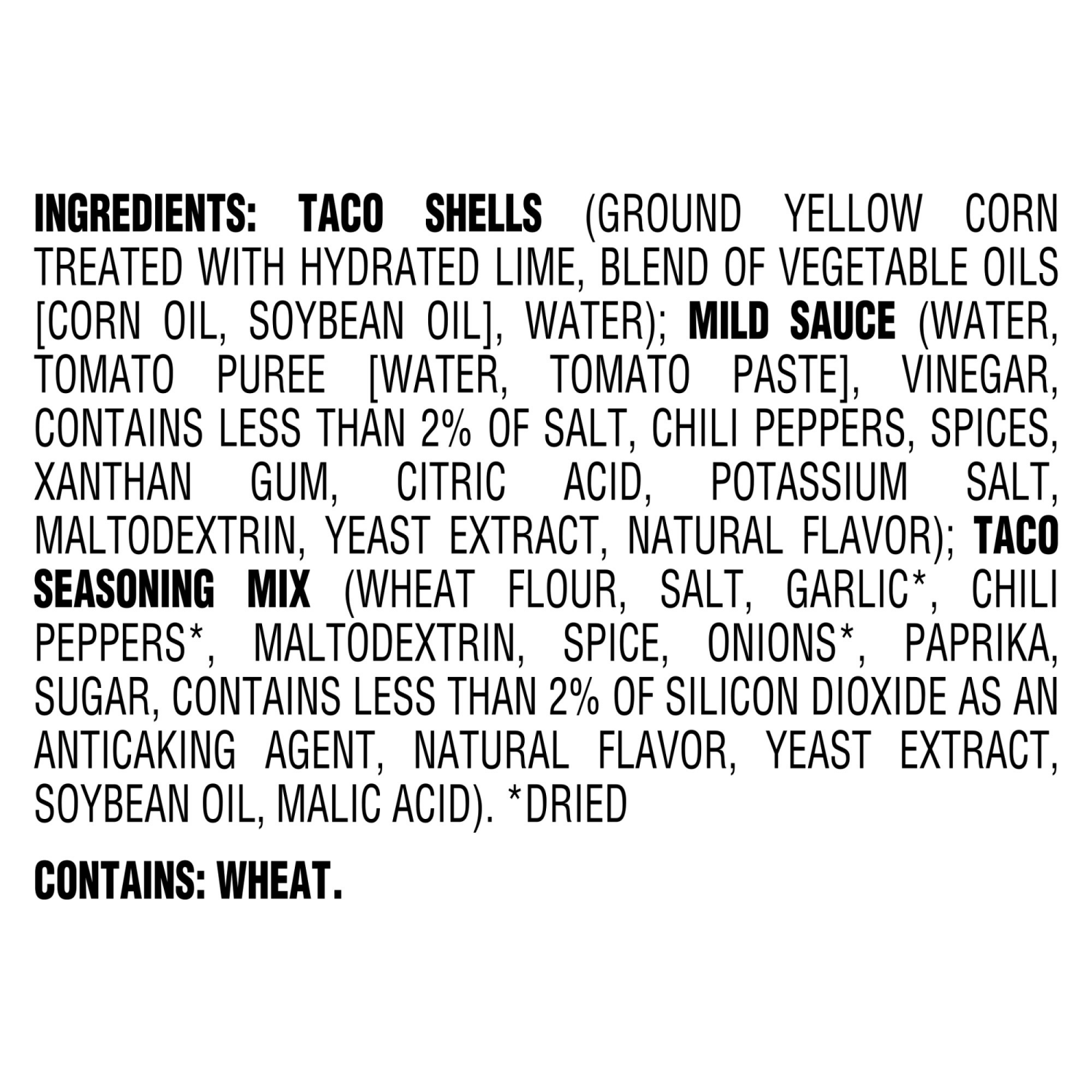 slide 3 of 8, Taco Bell Crunchy Taco Cravings Kit with 12 Crunchy Taco Shells, Taco Bell Mild Sauce & Seasoning, 8.85 oz Box, 8.85 oz