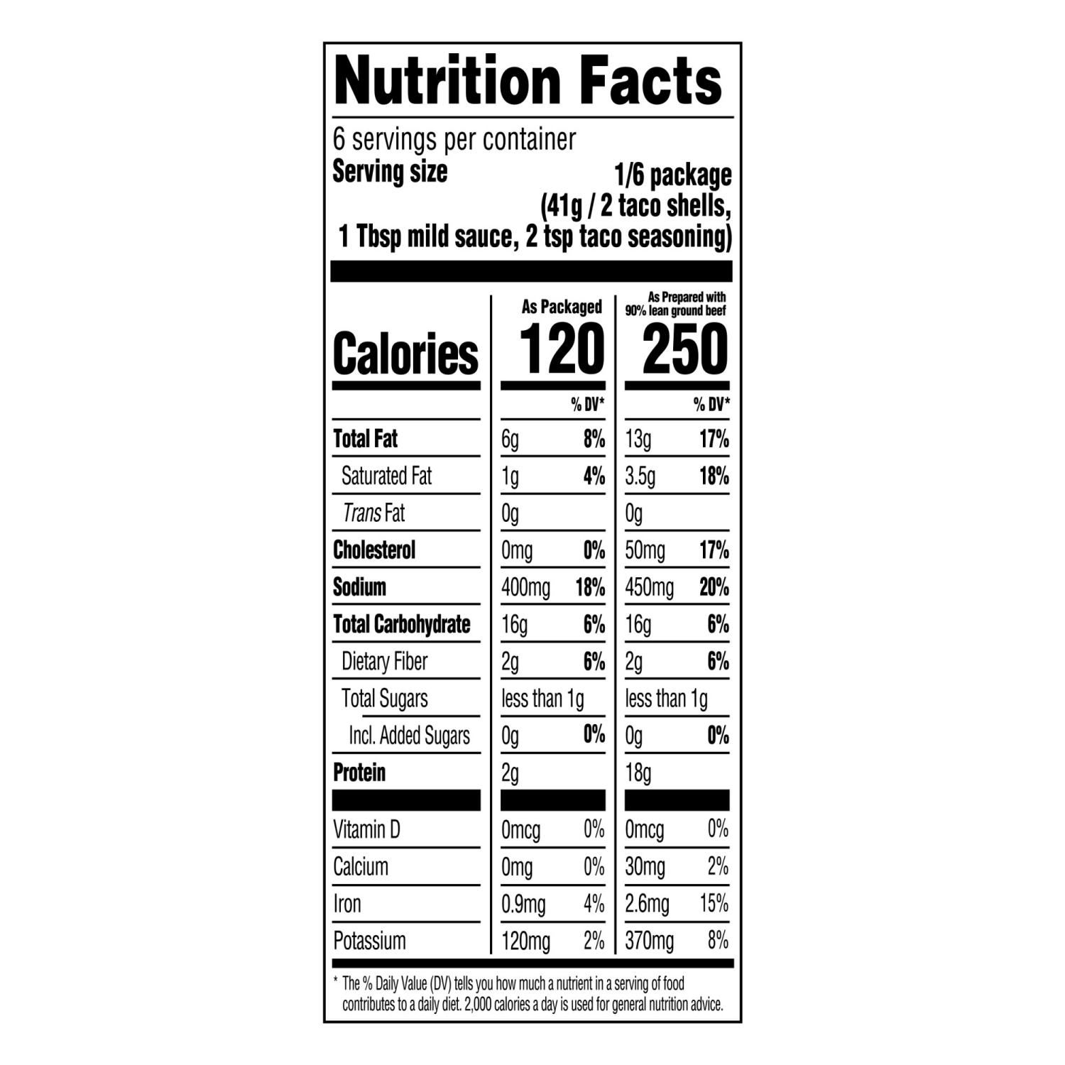 slide 5 of 8, Taco Bell Crunchy Taco Cravings Kit with 12 Crunchy Taco Shells, Taco Bell Mild Sauce & Seasoning, 8.85 oz Box, 8.85 oz