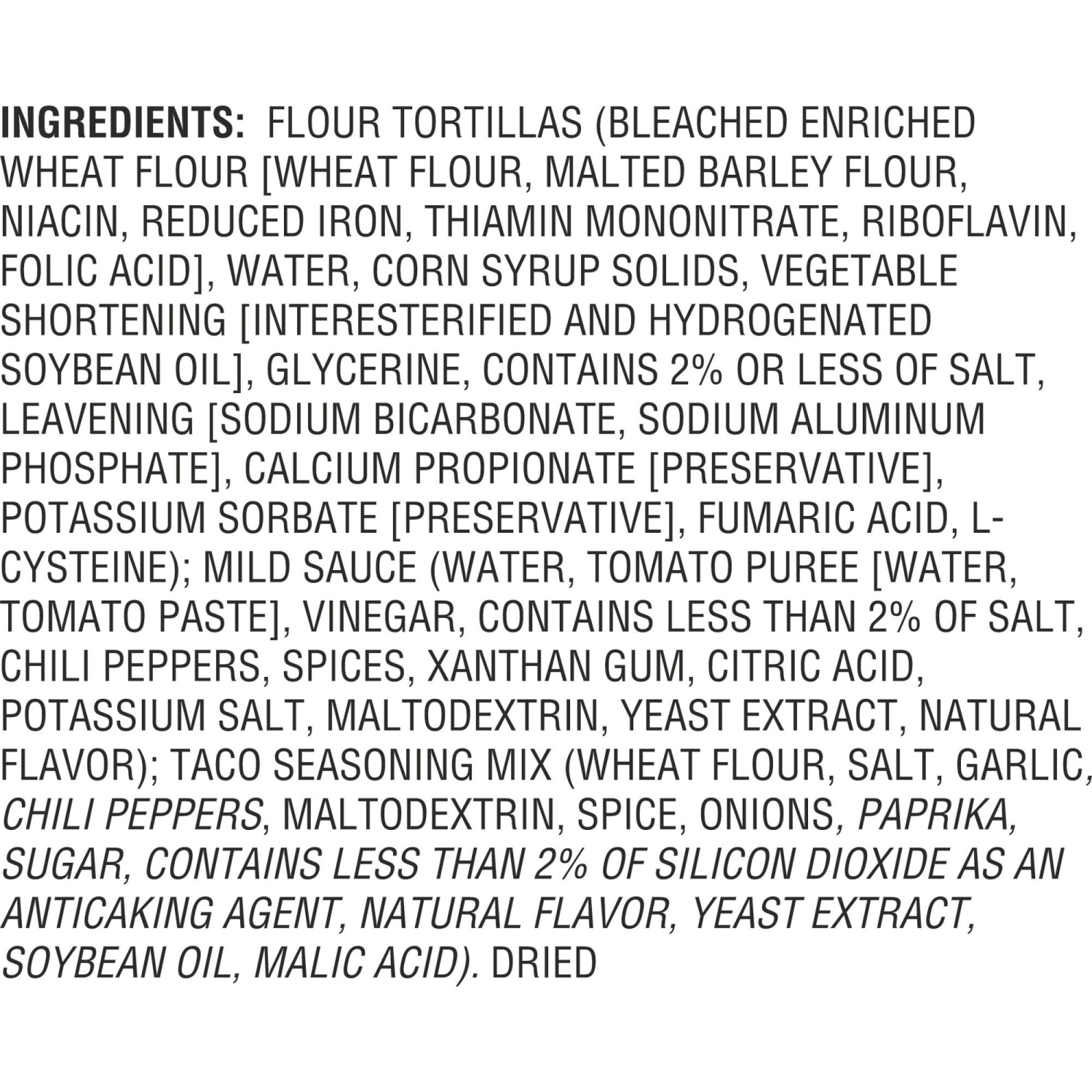 slide 3 of 8, Taco Bell Soft Taco Cravings Kit with 10 Soft Tortillas, Taco Bell Mild Sauce & Seasoning- 14.8 oz, 14.8 oz