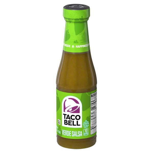 slide 10 of 29, Taco Bell Verde Salsa, 7.5 oz Bottle, 7.5 oz