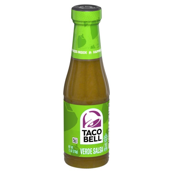 slide 25 of 29, Taco Bell Verde Salsa, 7.5 oz Bottle, 7.5 oz