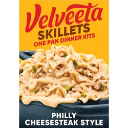 Velveeta Skillets Philly Cheesesteak Style One Pan Dinner Kit, 12.2 oz Box