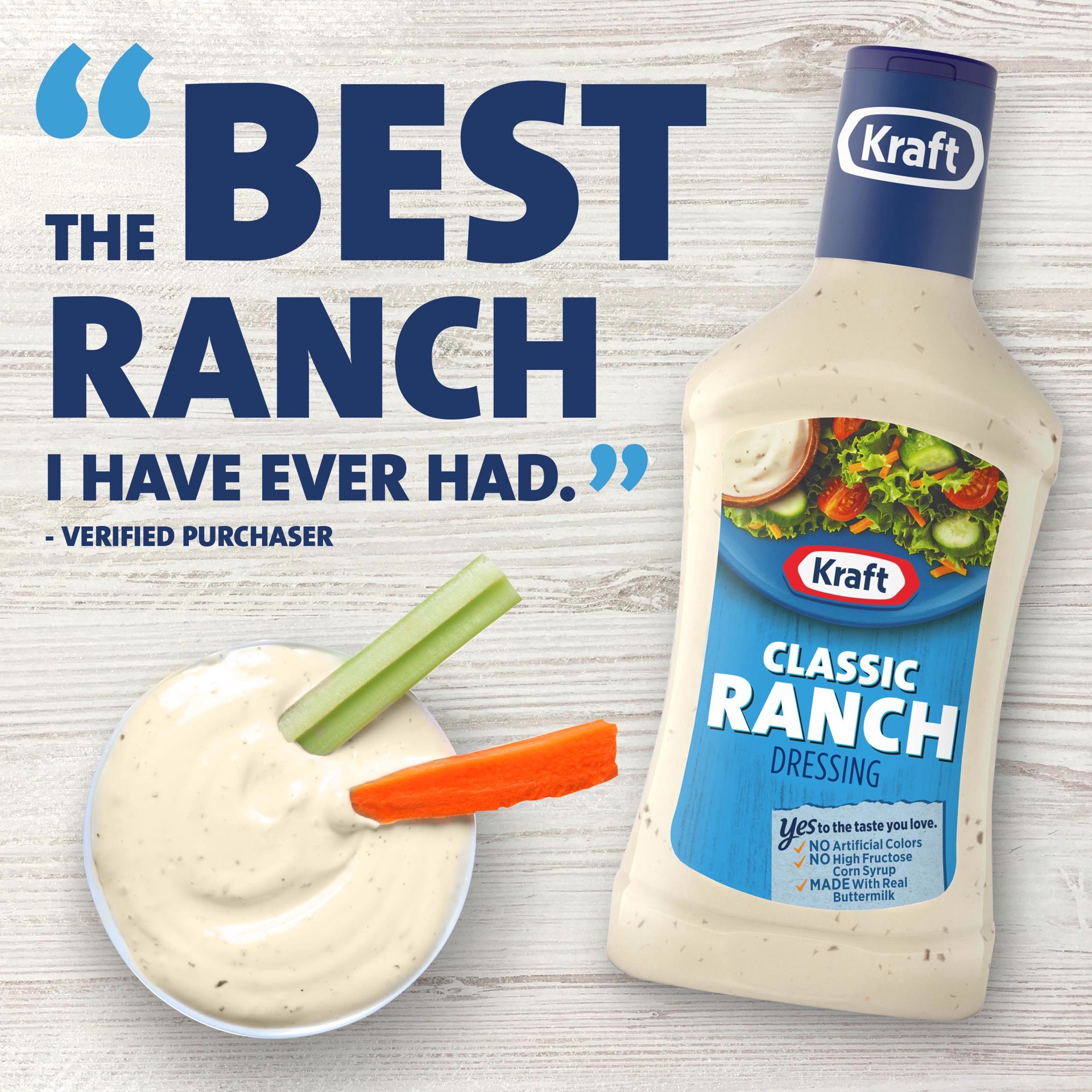 slide 6 of 14, Kraft Ranch Dressing, 16 fl oz