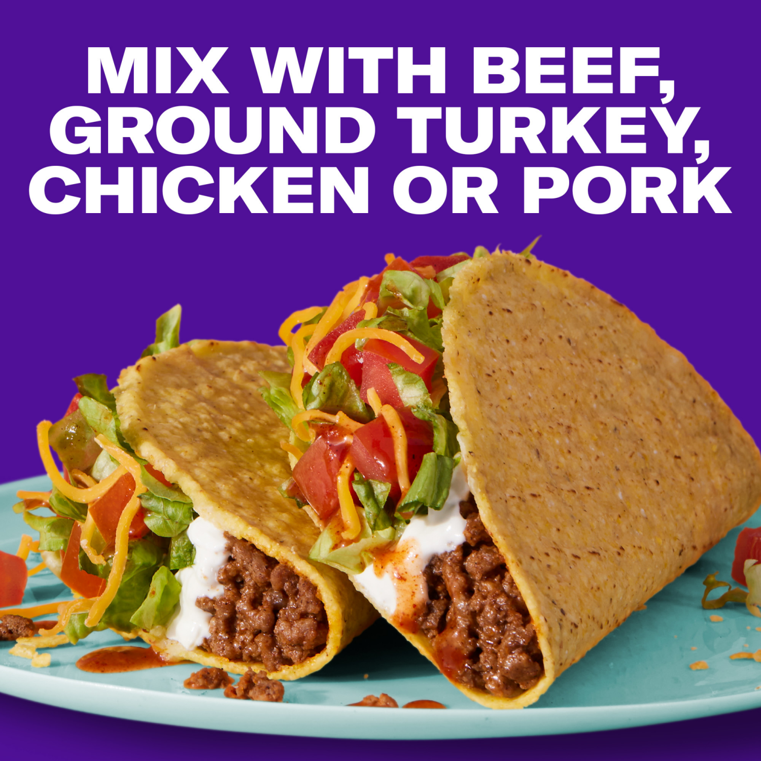 slide 4 of 8, Taco Bell Mild Taco Seasoning Mix, 1 oz Packet, 1 oz