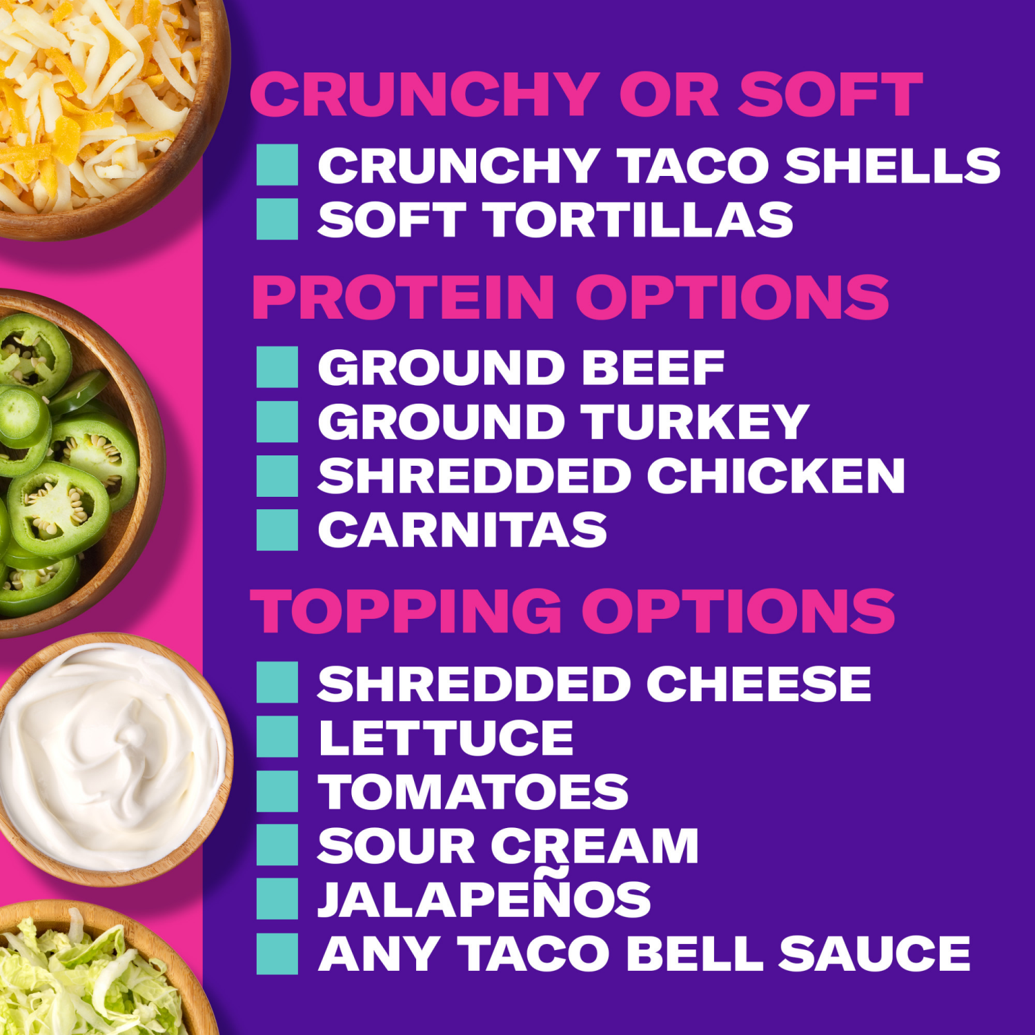 slide 2 of 8, TACO BELL Reduced Sodium Taco Seasoning Mix, 1 oz