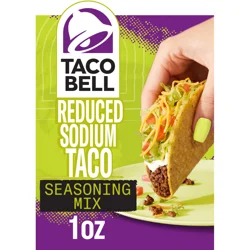 TACO BELL Reduced Sodium Taco Seasoning Mix