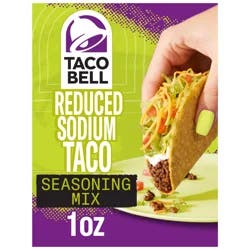 TACO BELL Reduced Sodium Taco Seasoning Mix