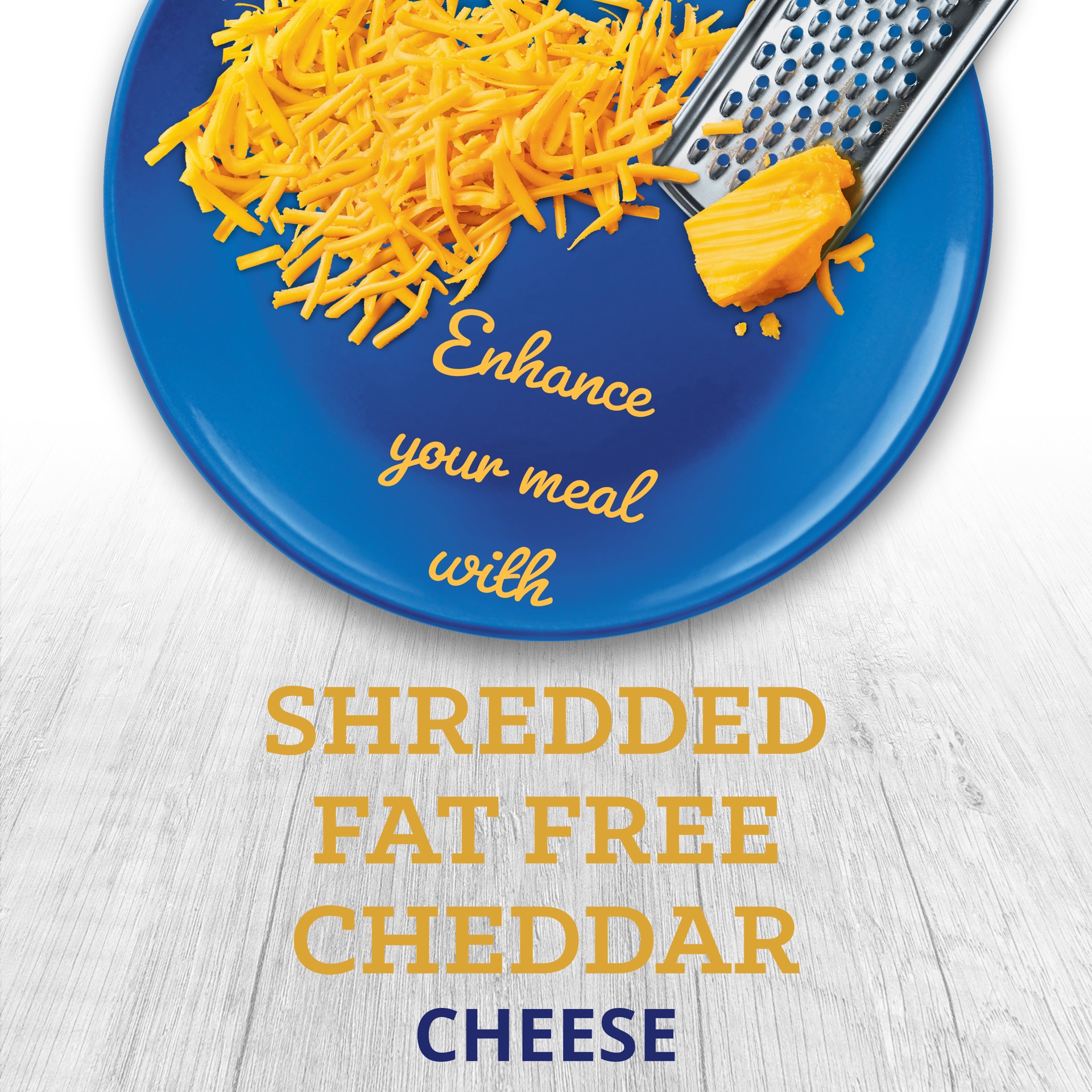 slide 4 of 10, Kraft Cheddar Fat Free Shredded Cheese, 7 oz