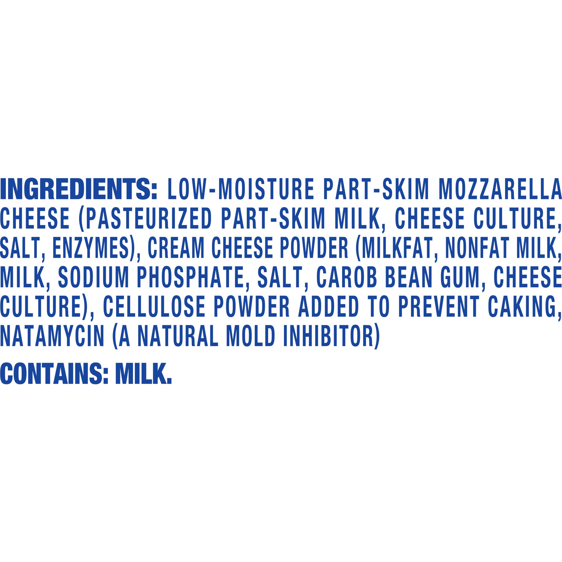 slide 8 of 10, Kraft Mozzarella Shredded Cheese with a Touch of Philadelphia for a Creamy Melt, 8 oz