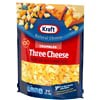 slide 3 of 13, Kraft Three Cheese Blend Cheese Crumbles, 8 oz Bag, 8 oz