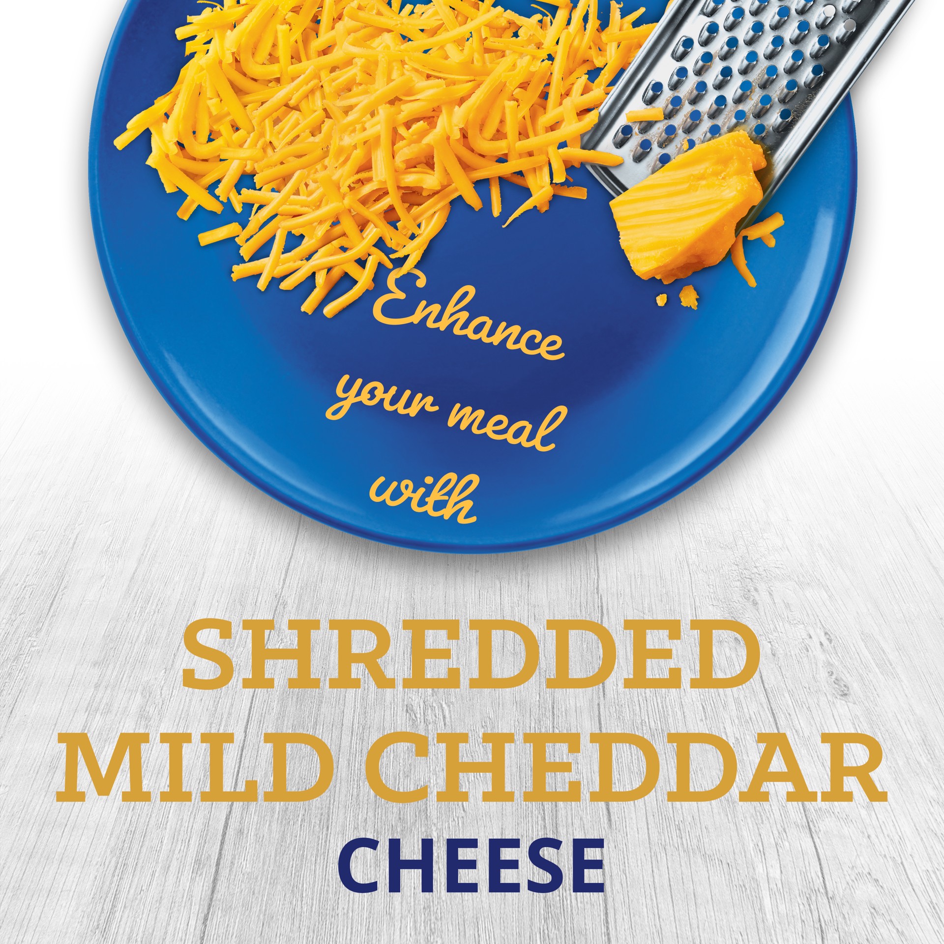 slide 3 of 9, Kraft Mild Cheddar Shredded Cheese, 8 oz