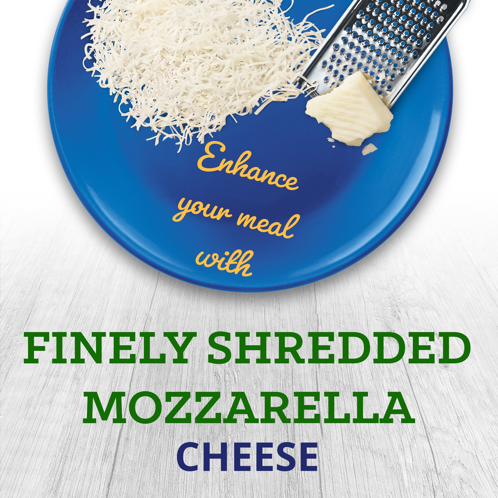 slide 3 of 3, Kraft Mozzarella Finely Shredded Cheese, 8 oz