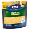 slide 5 of 6, Kraft Mexican Style Four Cheese Blend Shredded Cheese Family Size, 24 oz Bag, 24 oz