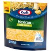 slide 3 of 6, Kraft Mexican Style Four Cheese Blend Shredded Cheese Family Size, 24 oz Bag, 24 oz