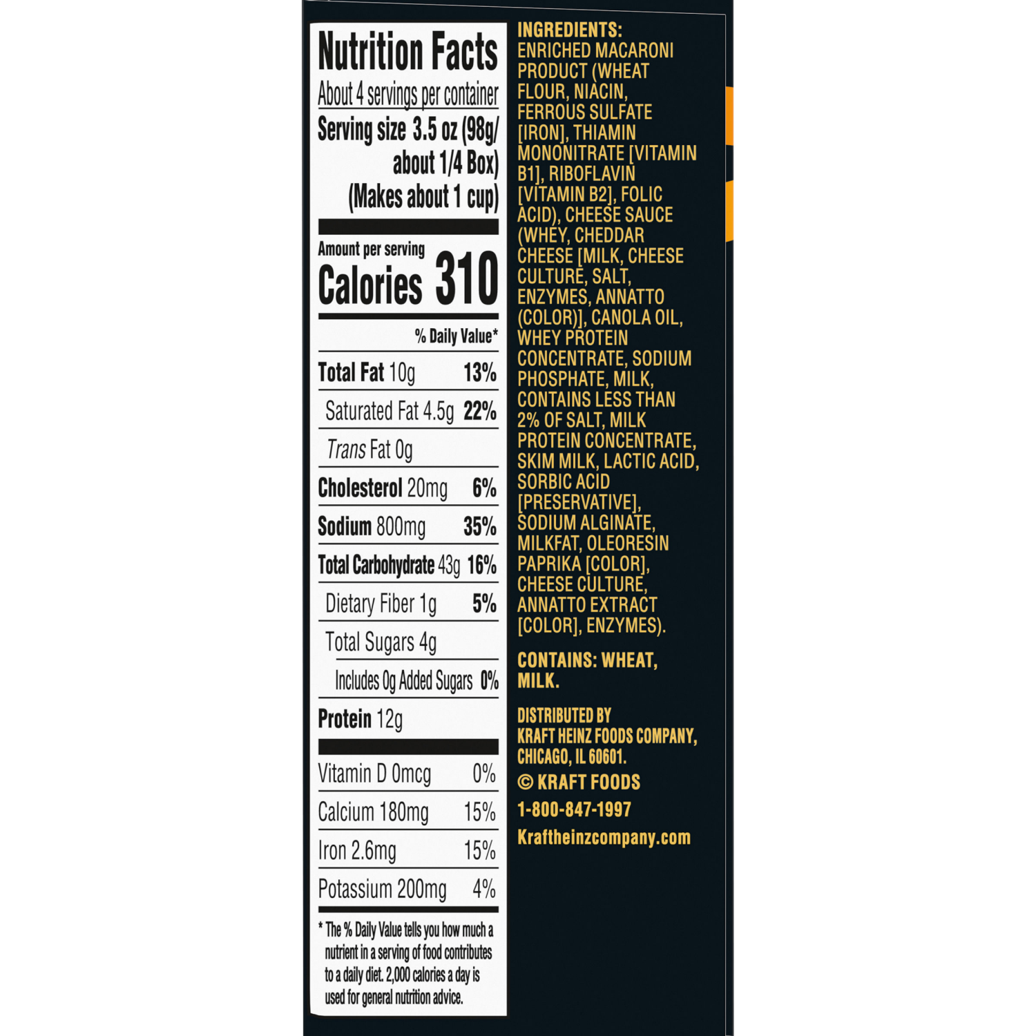 slide 7 of 8, Cracker Barrel Sharp Cheddar Macaroni & Cheese Dinner, 14 oz Box, 14 oz