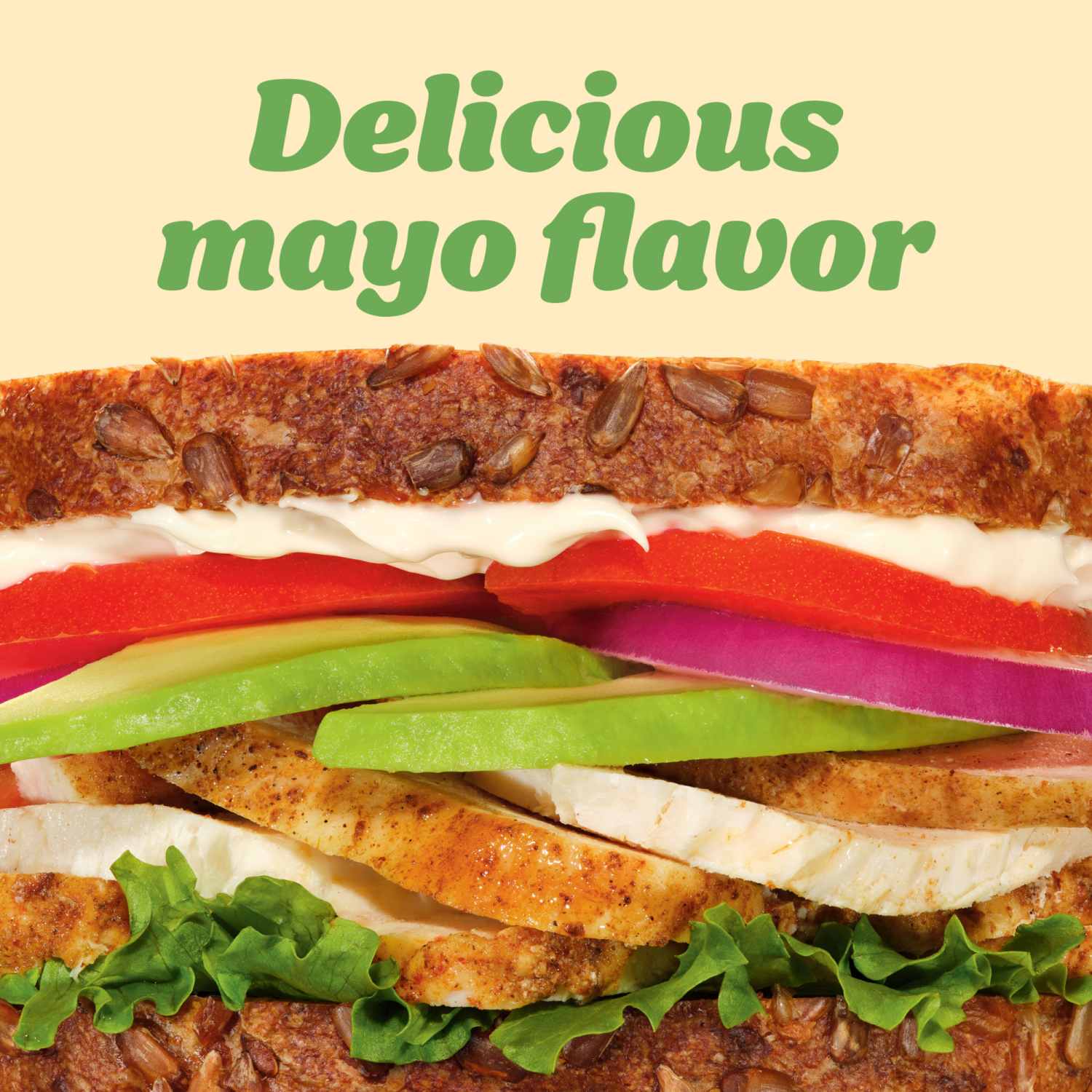 slide 6 of 8, Kraft Mayo with Avocado Oil Reduced Fat Mayonnaise, 22 fl oz Bottle, 22 fl oz