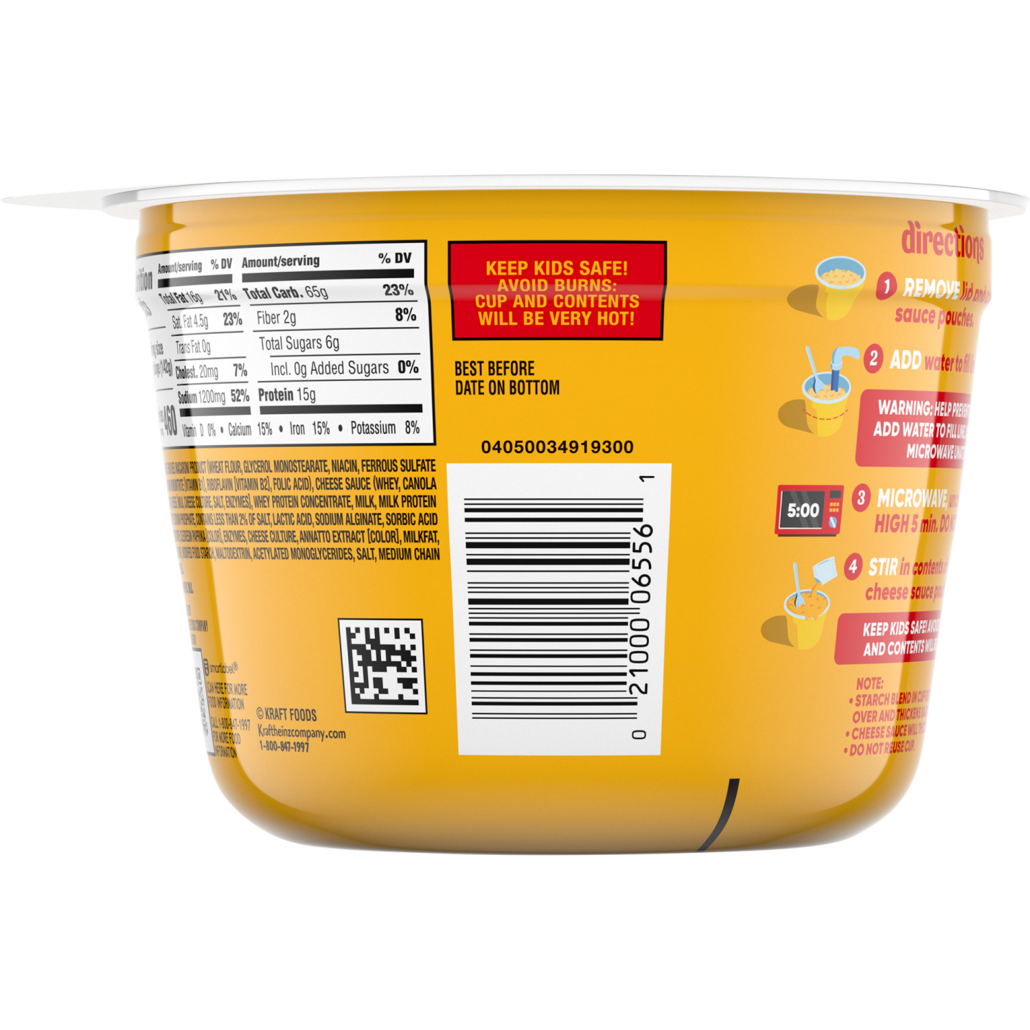slide 8 of 8, Velveeta Shells and Cheese Mac and Cheese, 1 Big Cup, for Easy Dinner or Dinner Sides, Original Flavor, 5 oz, 5 oz