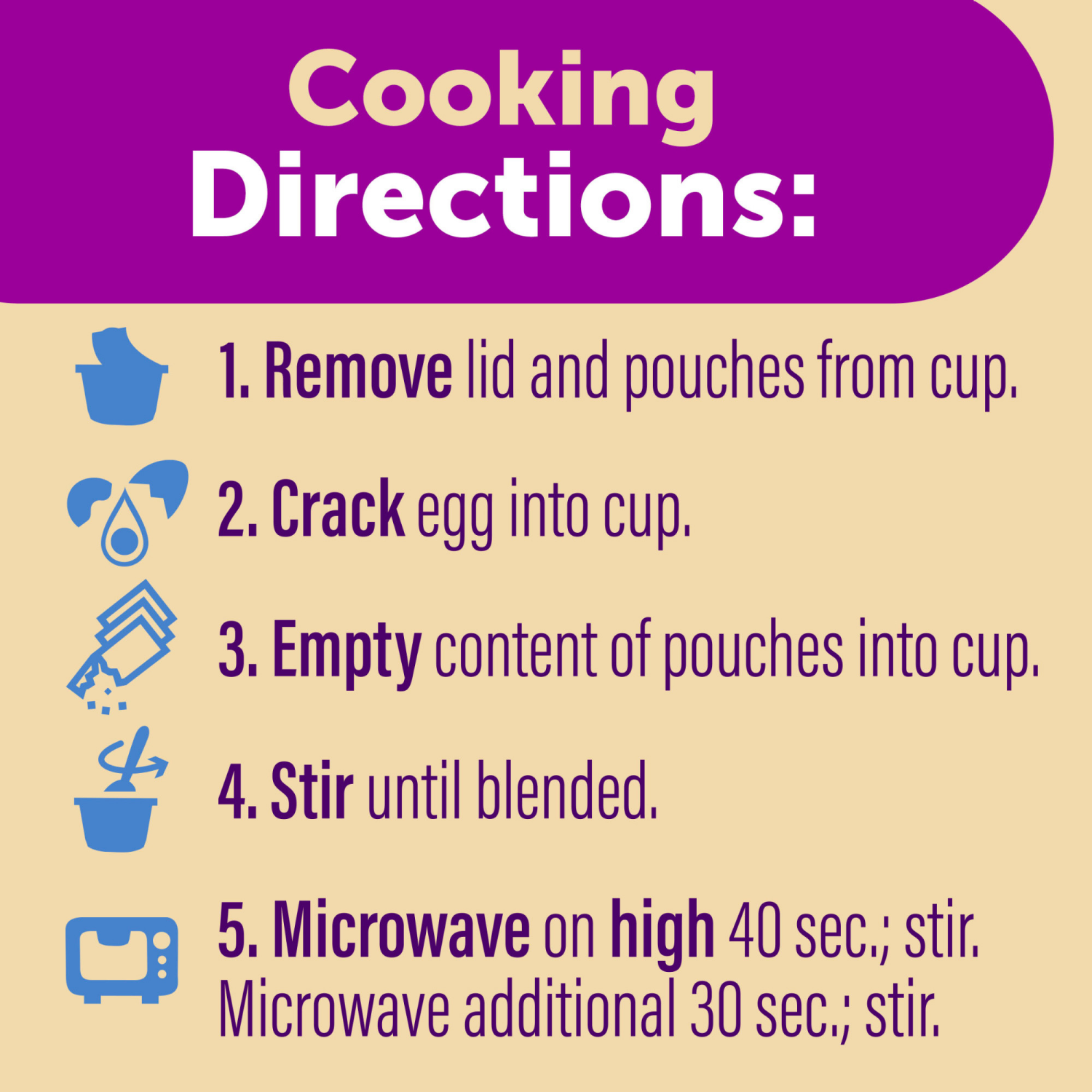 slide 2 of 8, Just Crack an Egg Classic Breakfast Scramble Kit, 3 oz Cup, 3 oz