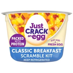 Just Crack an Egg Classic Breakfast Scramble Kit, 3 oz Cup