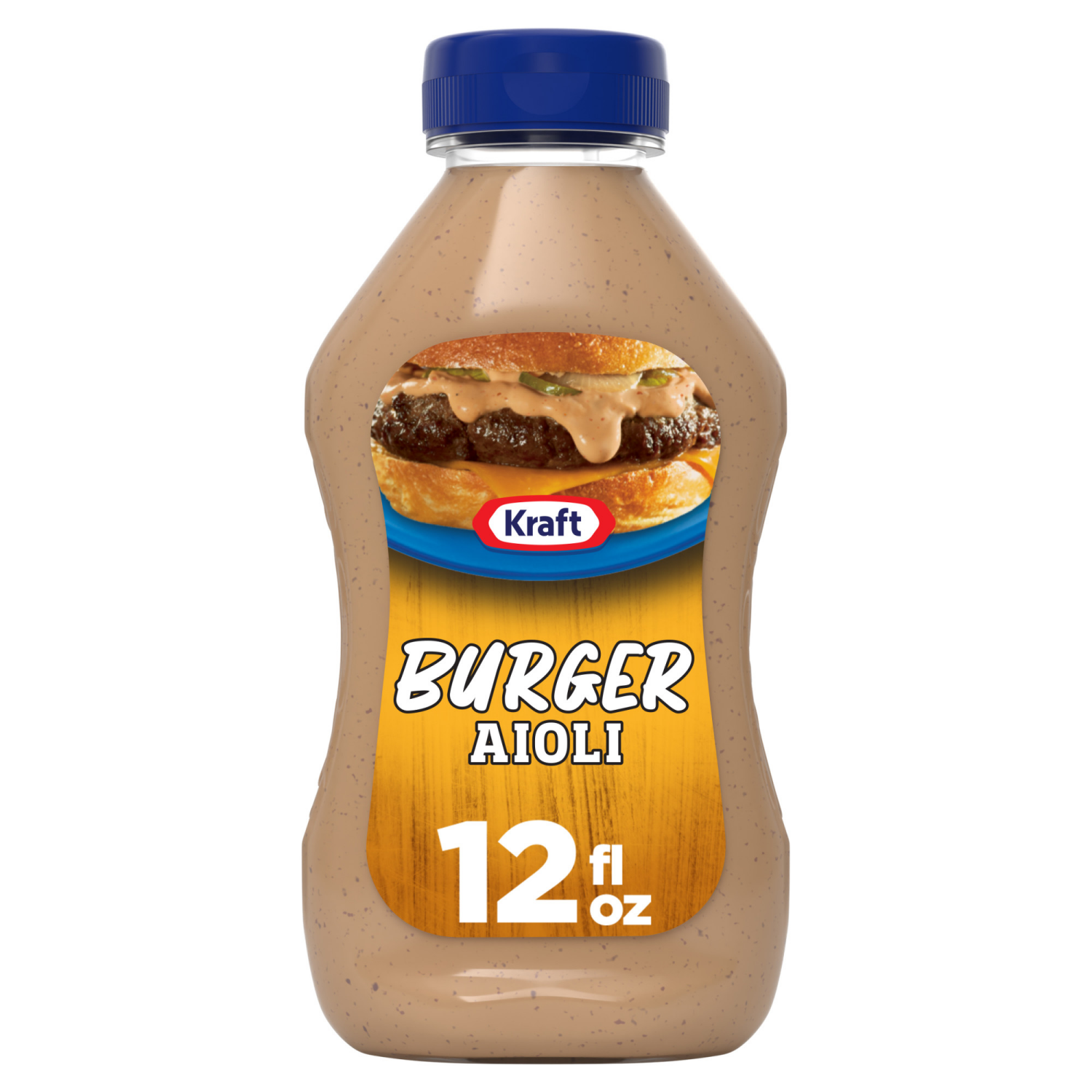 slide 1 of 8, Kraft Burger Aioli, 12 fl oz Bottle, 12 fl oz