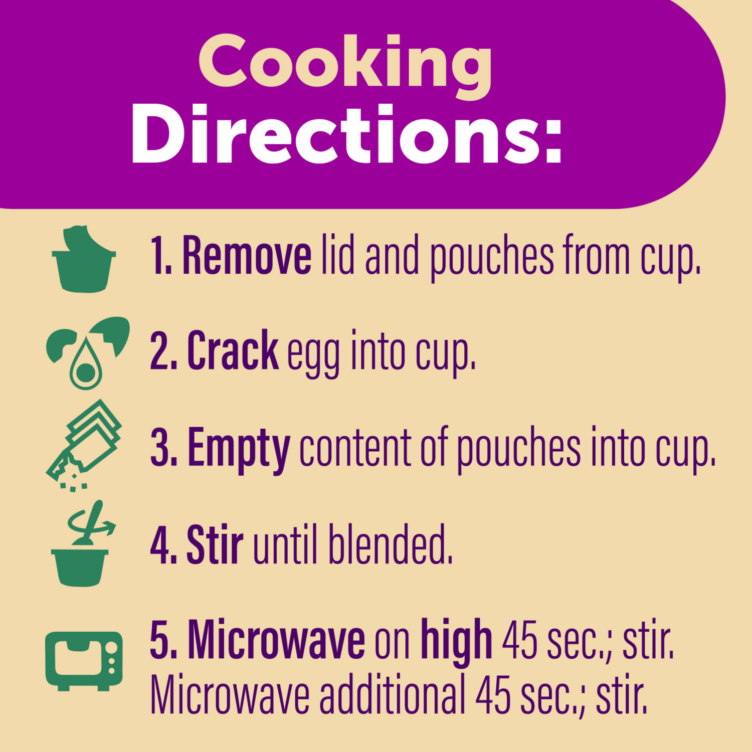 slide 2 of 8, Just Crack an Egg Veggie Lovers Scramble Kit, 3 oz Cup, 3 oz