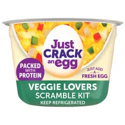 Just Crack an Egg Veggie Lovers Scramble Kit, 3 oz Cup