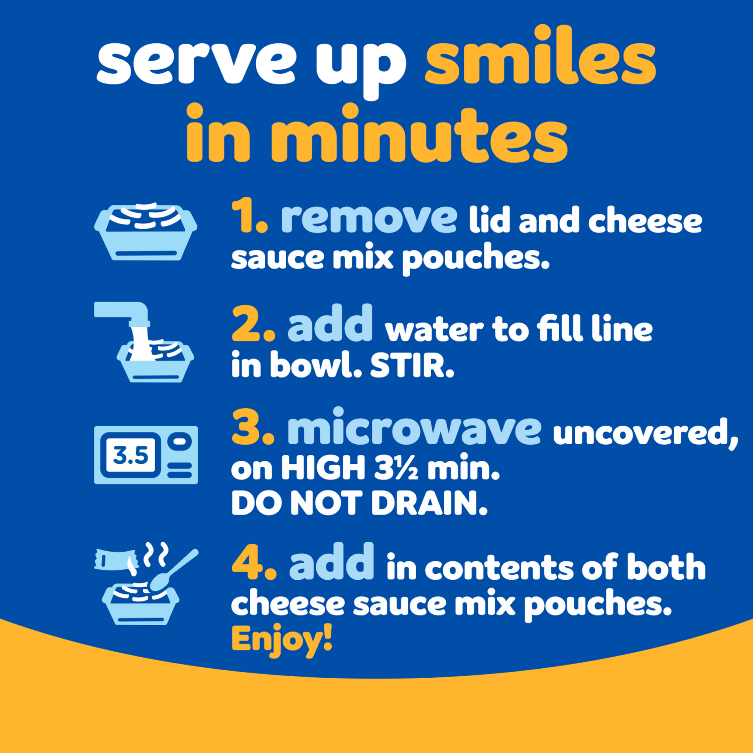 slide 8 of 8, Kraft Mac and Cheese, 1 Big Bowl, for Easy Dinner or Dinner Sides, Original Flavor, No Artificial Flavors, Preservatives or Dyes, 3.5 oz, 3.5 oz