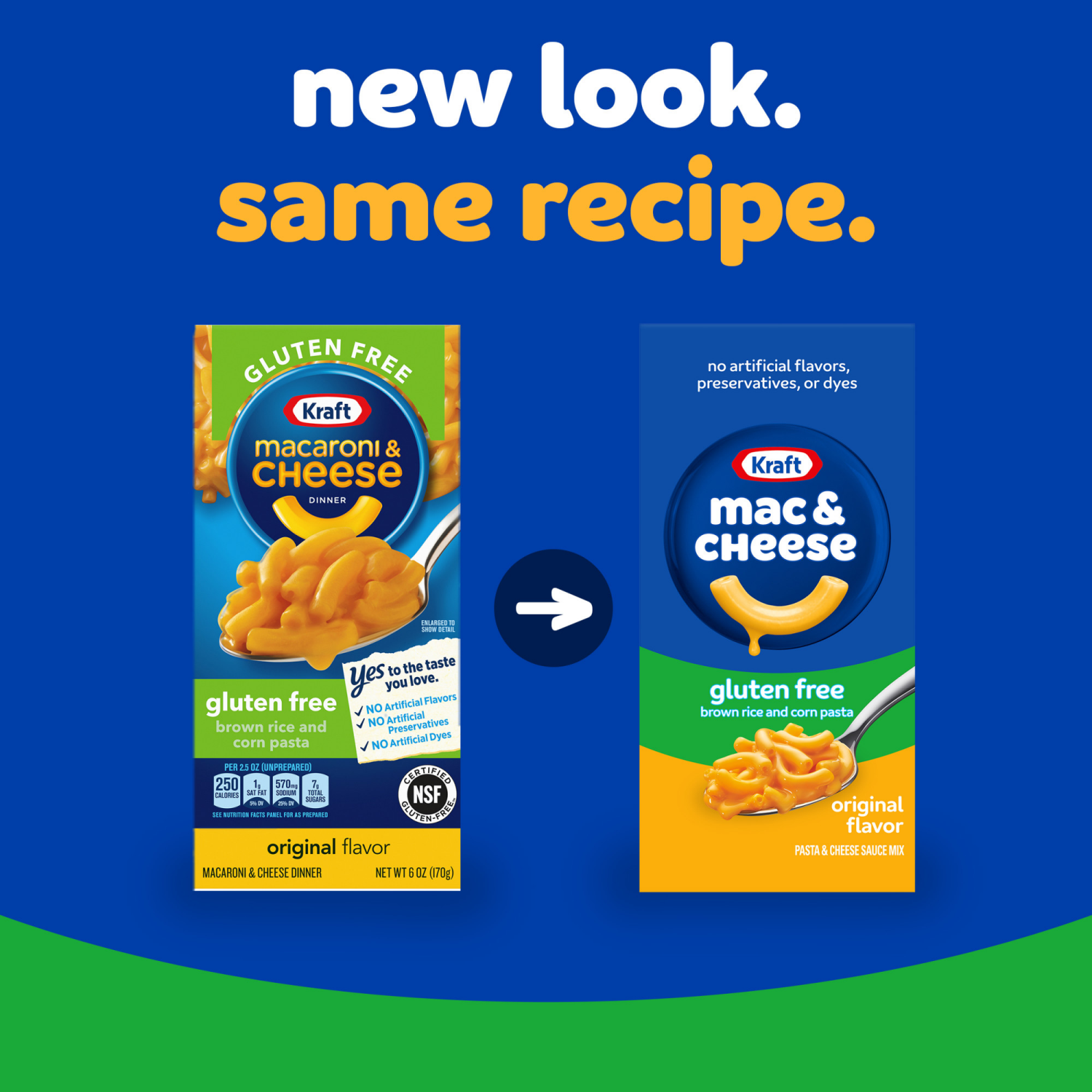 slide 6 of 8, Kraft Gluten Free Mac & Cheese Original Flavor Pasta & Cheese Sauce Mix 6 oz, 6 oz