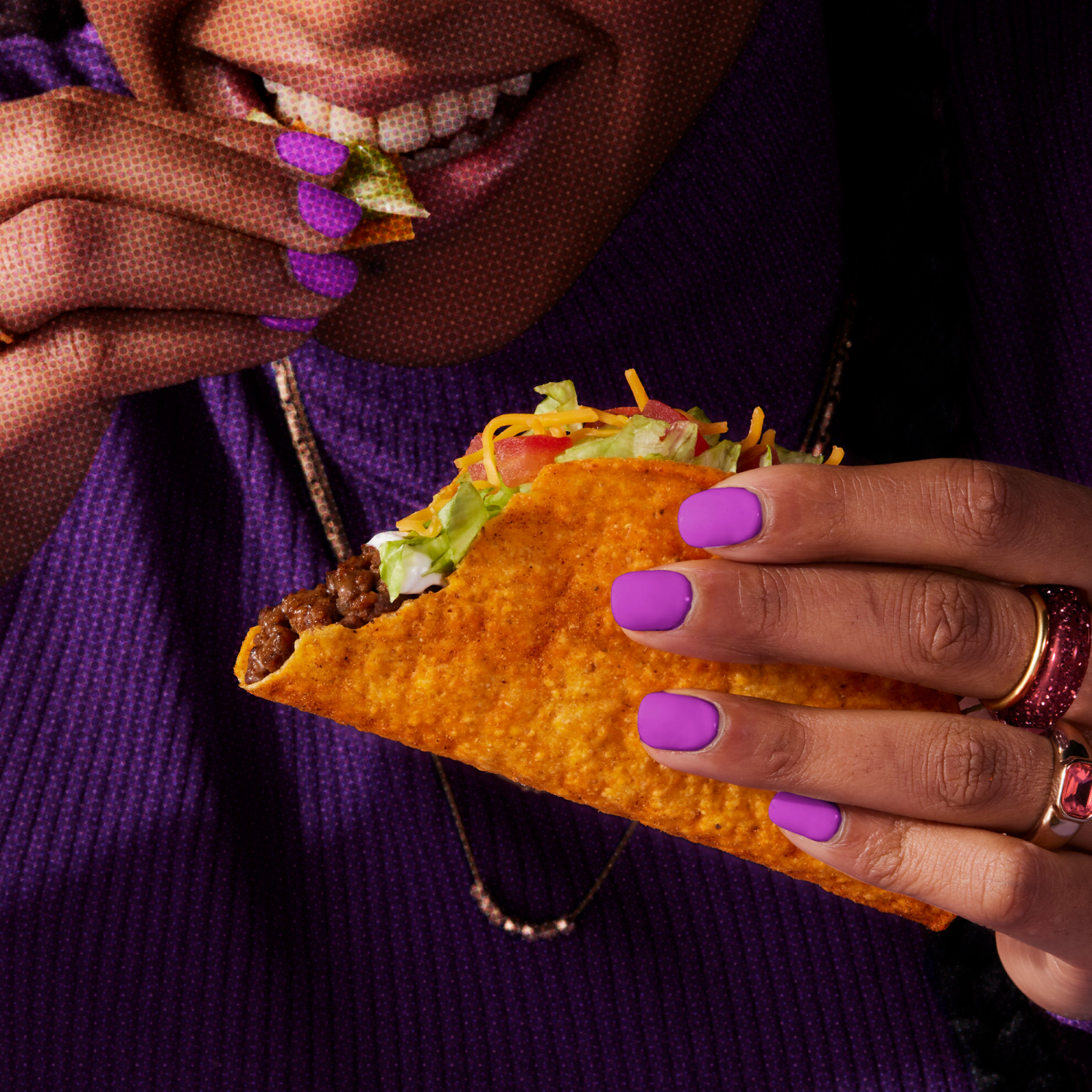 slide 2 of 8, Taco Bell Hot Seasoned Flavor Crunchy Taco Shells, 12 ct, 4.8 oz Box, 12 ct