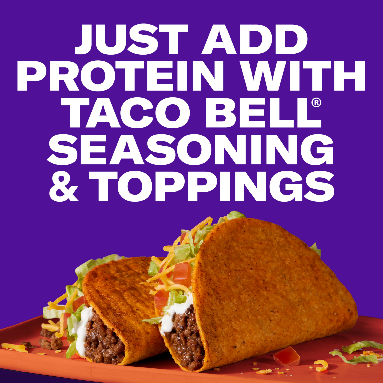 slide 4 of 8, Taco Bell Hot Seasoned Flavor Crunchy Taco Shells, 12 ct, 4.8 oz Box, 12 ct