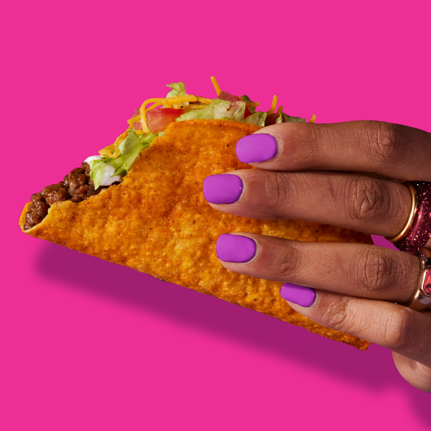 slide 7 of 8, Taco Bell Hot Seasoned Flavor Crunchy Taco Shells, 12 ct, 4.8 oz Box, 12 ct