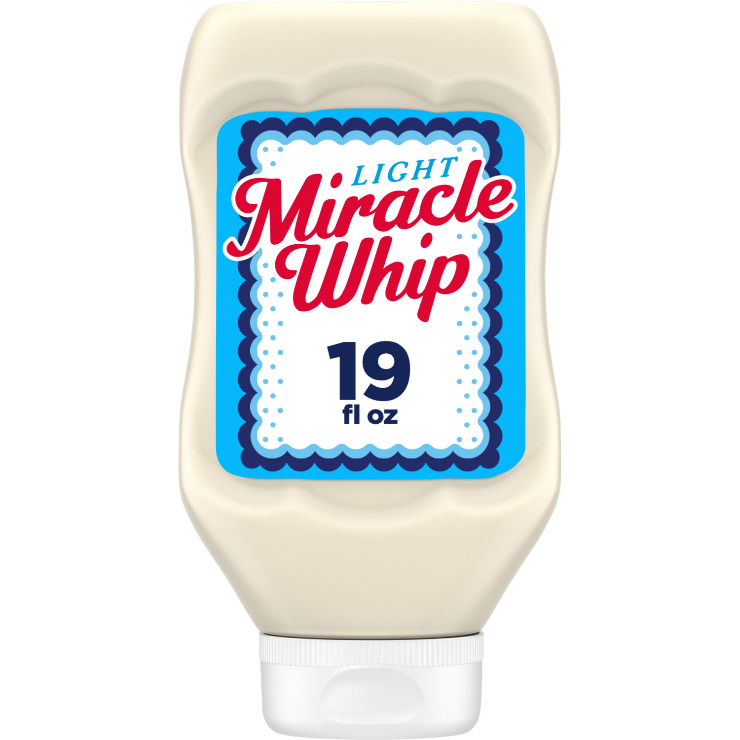 slide 1 of 8, Miracle Whip Light Mayo-like Dressing- 19 fl oz, 19 fl oz