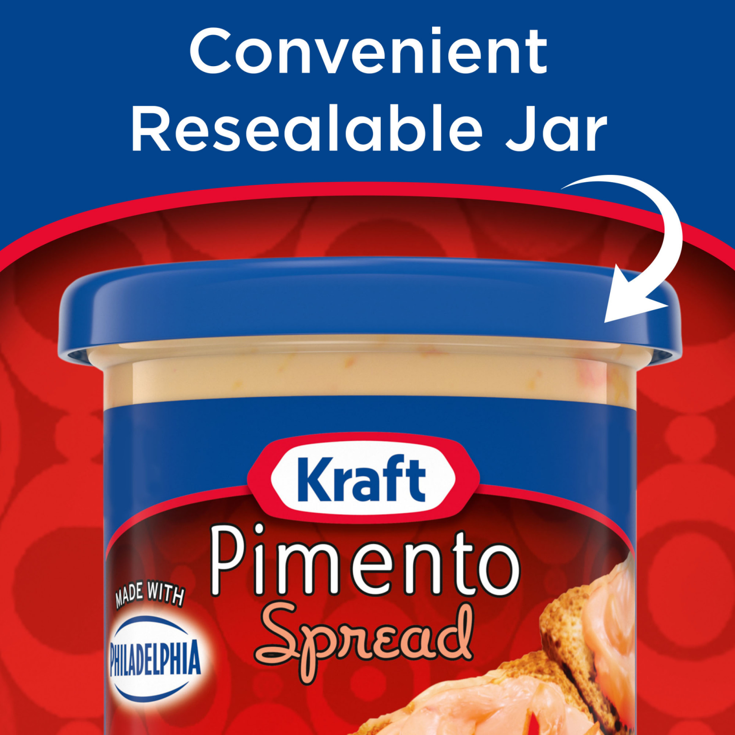 slide 8 of 8, Kraft Pimento Cheese Spread, 5 oz Jar, 5 oz