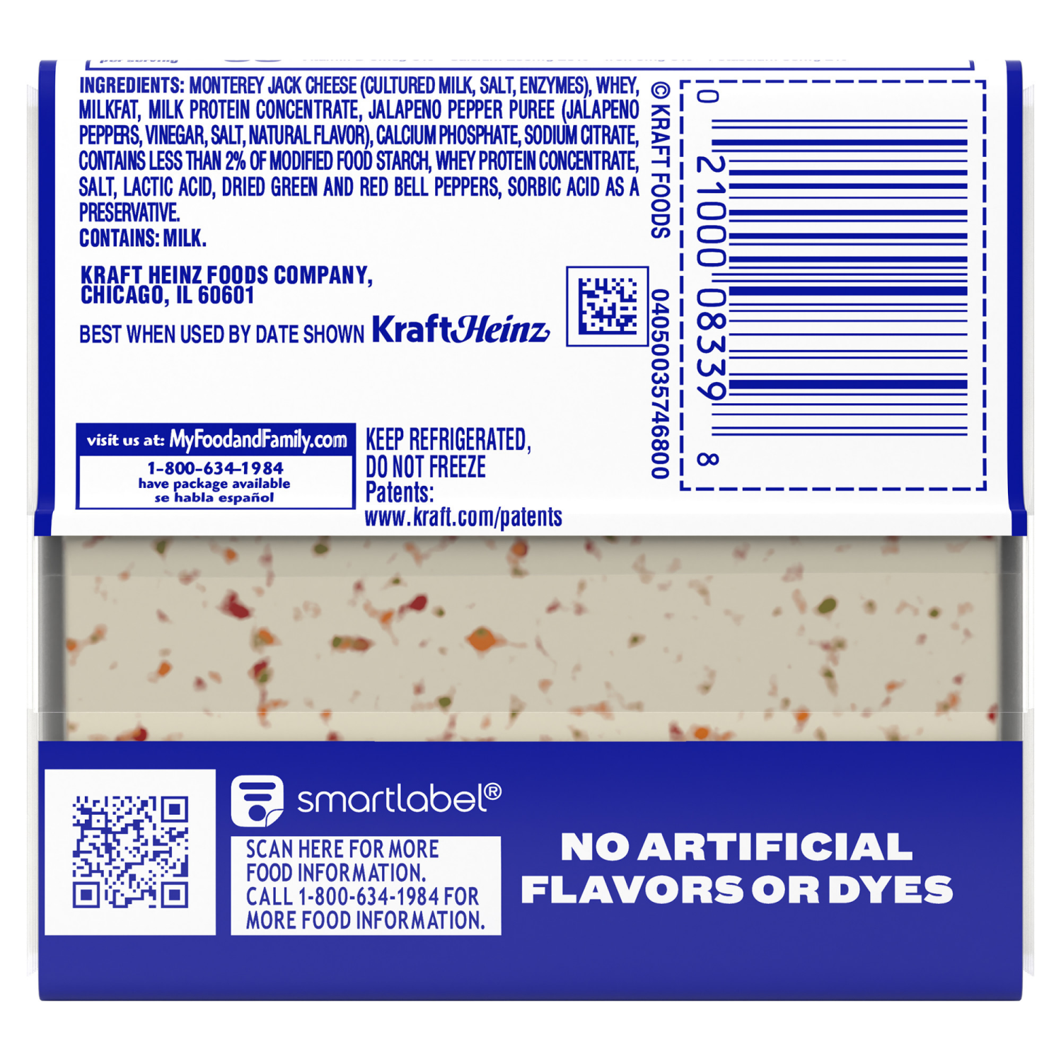 slide 6 of 8, Kraft Singles Slices Pepper Jack Cheese Slices 16 ea, 16 ct