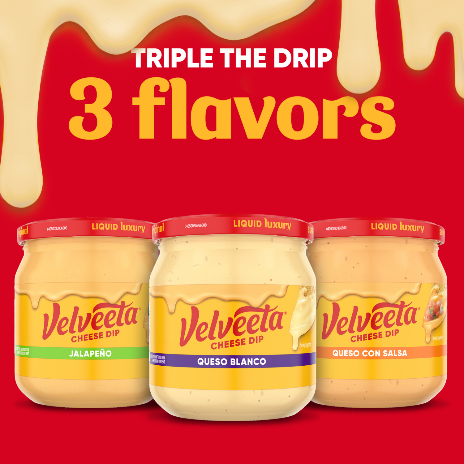 slide 4 of 8, Velveeta Queso Blanco Cheese Dip, 15 oz Jar, 15 oz