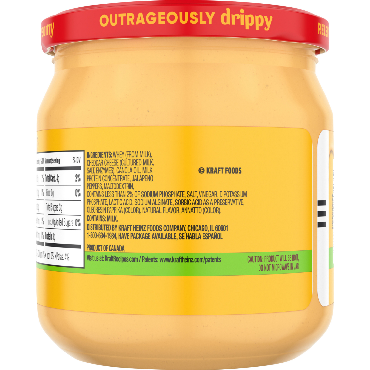 slide 8 of 8, Velveeta Jalapeño Cheese Dip, 15 oz Jar, 15 oz